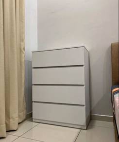 New Chest Drawer, Cupboard Wardrobe, Almari Baju
