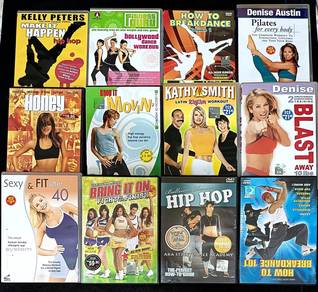 ALL ORIGINAL DANCE WORKOUT CARDIO FITNESS DVD&Vcd