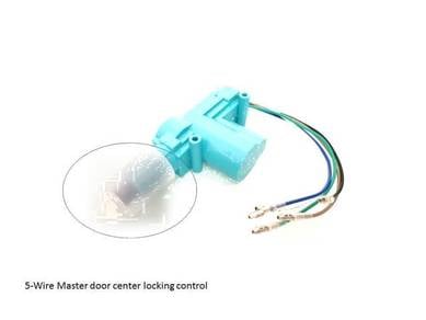 Tkc 5-wire 12v master door center locking control