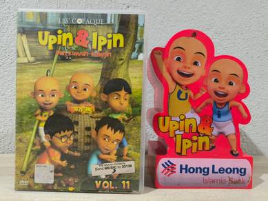 Tabung Duit Upin & Ipin & Dvd Collection