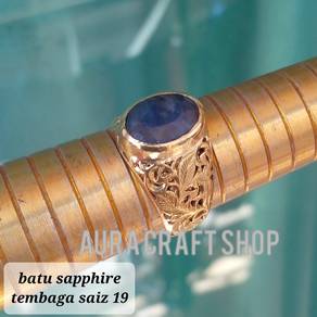 cincin batu nilam sapphire