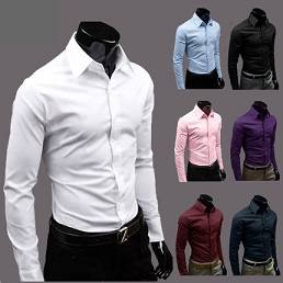 B0515 KEMEJA UNGU PURPLE FORMAL LONG SLEEVE SHiRT