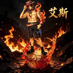 one piece portgas d ace 24cm action figure toys
