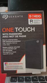 Seagate One touch 5TB external HDD