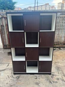 4x6ft Display Cabinet Almari Hiasan Rack Shelves C