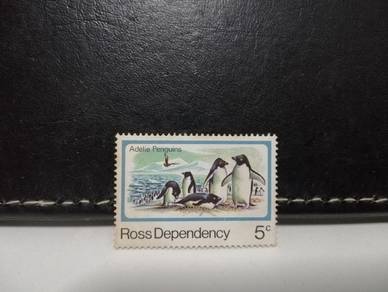 1982 Ross Dependency Stamp Penguins Antarctic