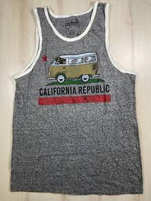 California Republic Grey Singlet #BU Used