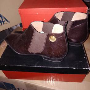 celine leather boots