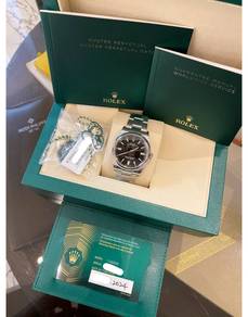 2024 Rolex Oyster Perpetual 36 REF12600 Black Dial