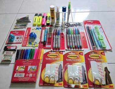 Branded Stationery sharpie UHU highlighter