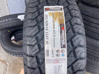 Tayar Baru 265 60 18 Hankook dynapro AT2 new tyre
