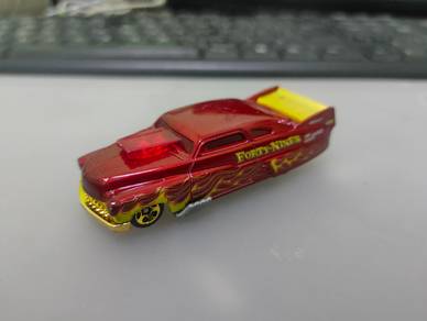 Hotwheels Red 49 Drag Merc