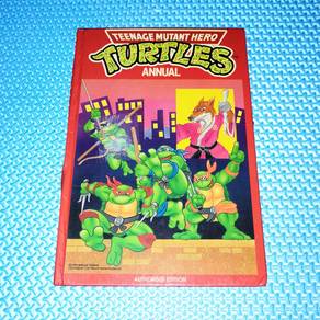 Vtg 1990 Teenage Mutant Hero Turtles TMNT Annual