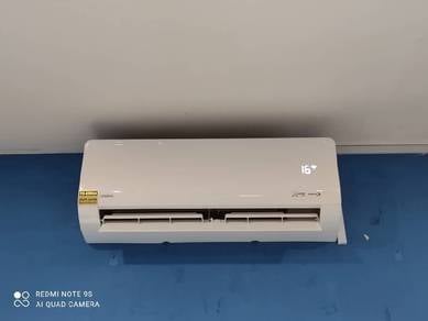 Aircond Midea 1.0hp siap pasang B30