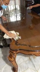 COVER GLASS TOP l kaca alas meja l install glass