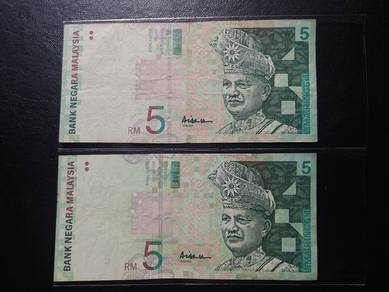 Wang Rm5 Aishah untuk koleksi