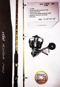 Maguro metal 4000 combo kelah rod