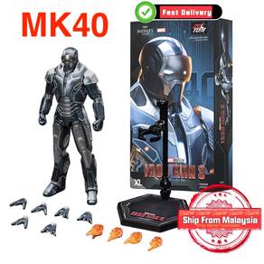 ZD Toys Original Iron Man Mark40 Marvel legends Av