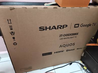 google tv sharp 43inci