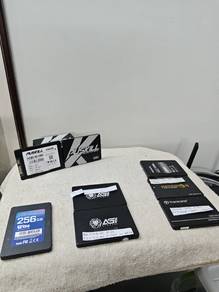 Multi Brand256GB SSD 
(Health from 90%-100%)