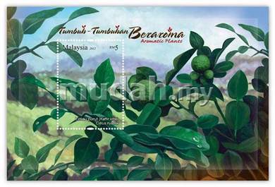 Miniature Sheet Aromatic Plant Malaysia 2012