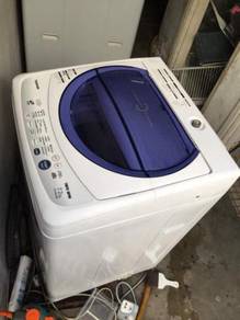 Mesin Basuh 7.2kg Toshiba Washing Machine Auto Top