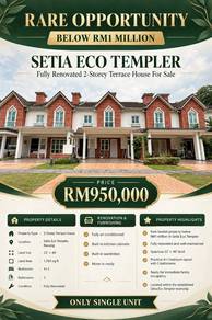 2-storey Terraced House For Sale in Rawang,SGR