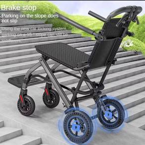 Ultra light 5.6kg wheelchair & foldable