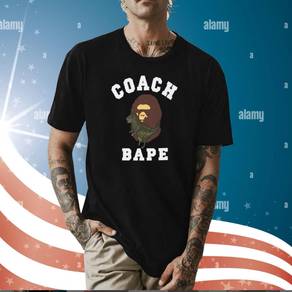 Bape x Coach Rexy Black Graphic T-shirt