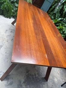 6ft Used Solid Wood Table (6 kaki Meja Kayu)