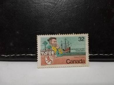 1984 Canada Stamp Explorer Ship Historical