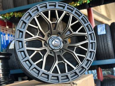 4X4 Fuel Design Matte Black Beadlock Bronze 20Inch