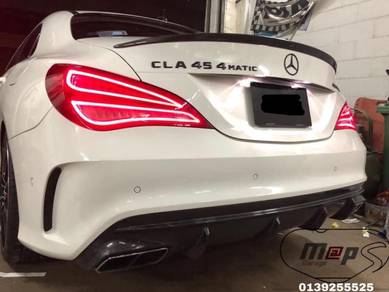 Mercedes W117 CLA CLA45 Facelift Carbon Diffuser