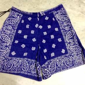Cotton Batek Shorts