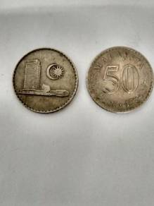 Malaysia 50 Sen Coin ( 2 pcs )