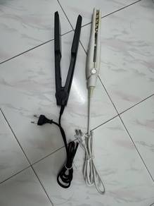 curling iron hair