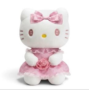 32cm Kawaii Hello Kitty Dolly Rose Plush Toy