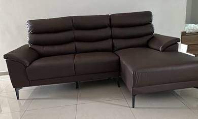 Sofa PU leather Brown