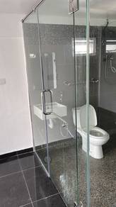 SKRIN KACA MANDIAN l bathroom glass screen panel