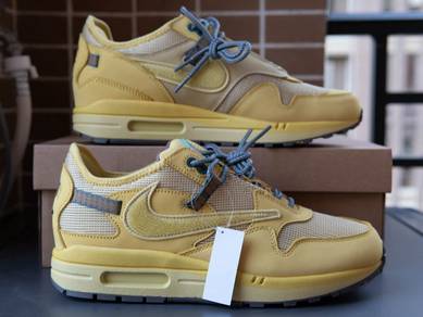 Air Max 1 Travis Scott Cactus Jack Saturn Gold