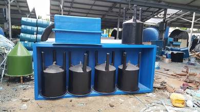 Fiberglass Fish Hatchery Tank