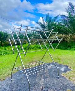 Stainless Steel Shirt Hanger Rack / Ampaian Baju