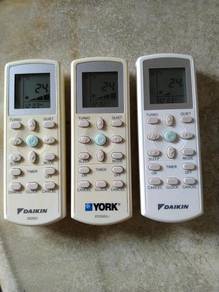 DAIKIN, YORK Aircon Remote Control
