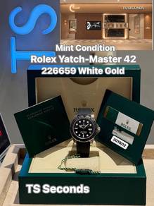Rolex Date Yatch-master 42mm White Gold 18k 2019