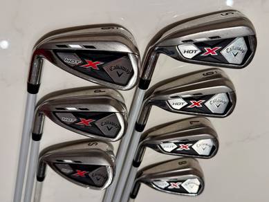 (Left Hand) Callaway X Hot Golf Iron 5-P,S (R flex