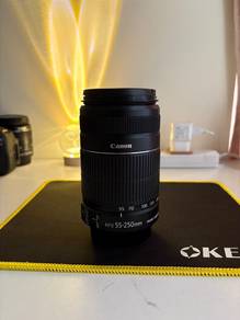 canon EF zoom lens 55-250mm