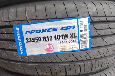 235 50 18 TOYO Proxes CR1 Tayar Tyre New 2026