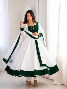 Anarkali gown Fully Stitched