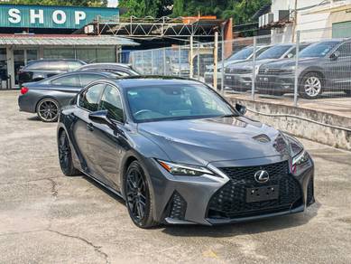 2021 Lexus IS 300 F SPORT MODE BLACK