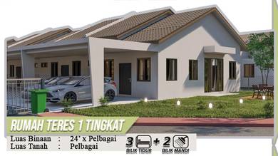 1-storey Terraced House  in Alor Setar,KDH